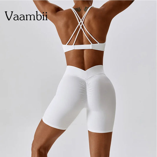 Vaambii Women's Seamless Quick Dry Yoga Jumpsuit - FigureVerse