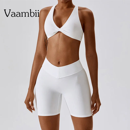 Vaambii Women's Seamless Quick Dry Yoga Jumpsuit - FigureVerse