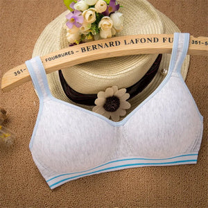 summer girl underwear cotton teenage young teen in bras cotton training bras for girls teenager bra small breast kids lingerie