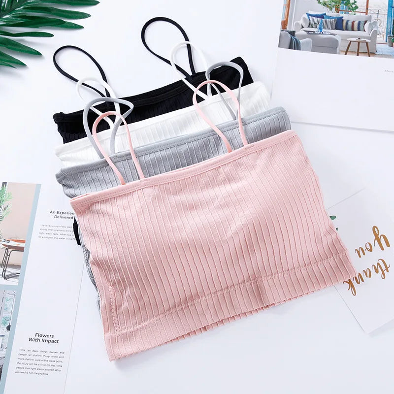 2019 New Teen Girls Bra Lace Young Girls Underwear Comfortable Puberty Teenage Training Bras Padded Teens Bras Lingerie - 2 AND 12 - FigureVerse