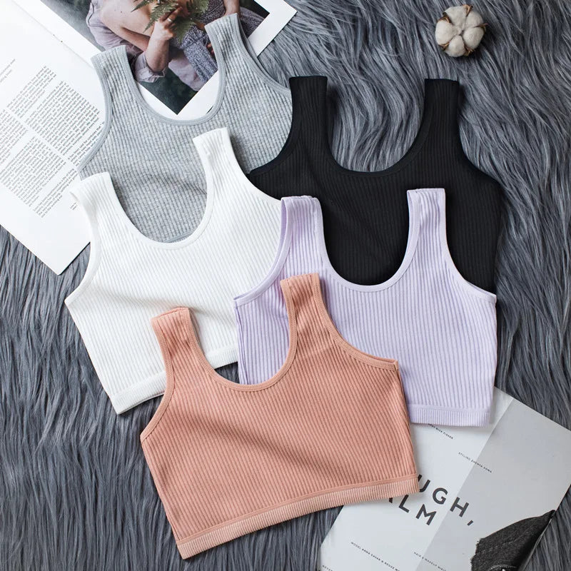 2024 New Teen Girls Bra Lace Young Girls Underwear Comfortable Puberty Teenage Training Bras Padded Teens Bras Lingerie - FigureVerse