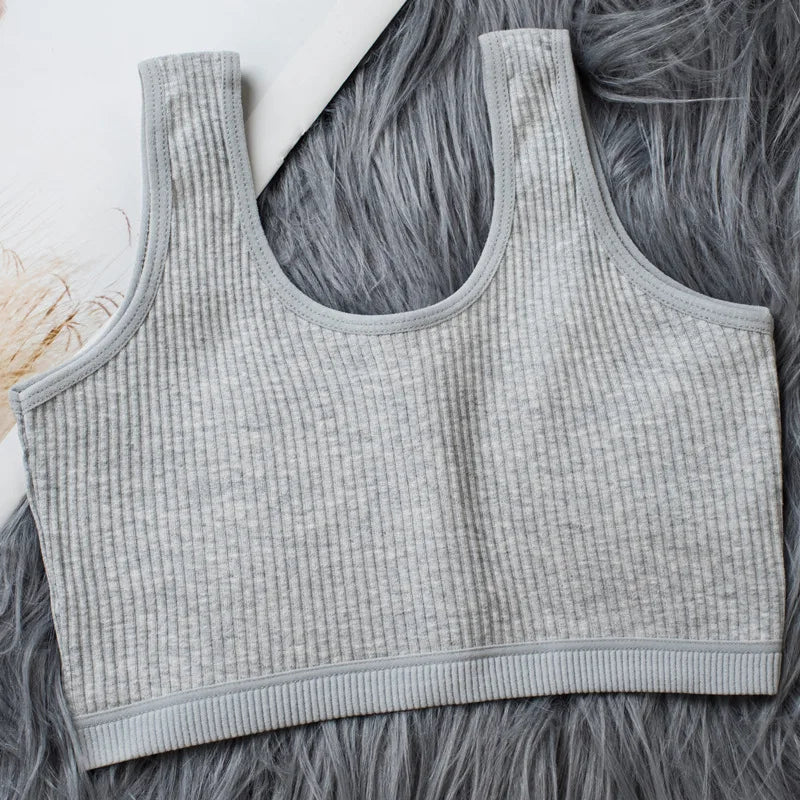 2024 New Teen Girls Bra Lace Young Girls Underwear Comfortable Puberty Teenage Training Bras Padded Teens Bras Lingerie - FigureVerse