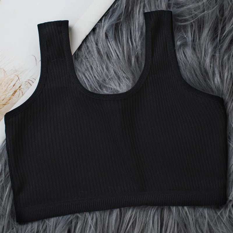 2024 New Teen Girls Bra Lace Young Girls Underwear Comfortable Puberty Teenage Training Bras Padded Teens Bras Lingerie - FigureVerse