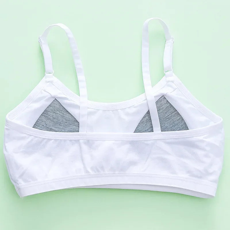 Bra for Girls Underwear Lingerie Kids Teens Teenage Young Adolescente 7-15T Student Cotton Teen Girls Clothing - FigureVerse
