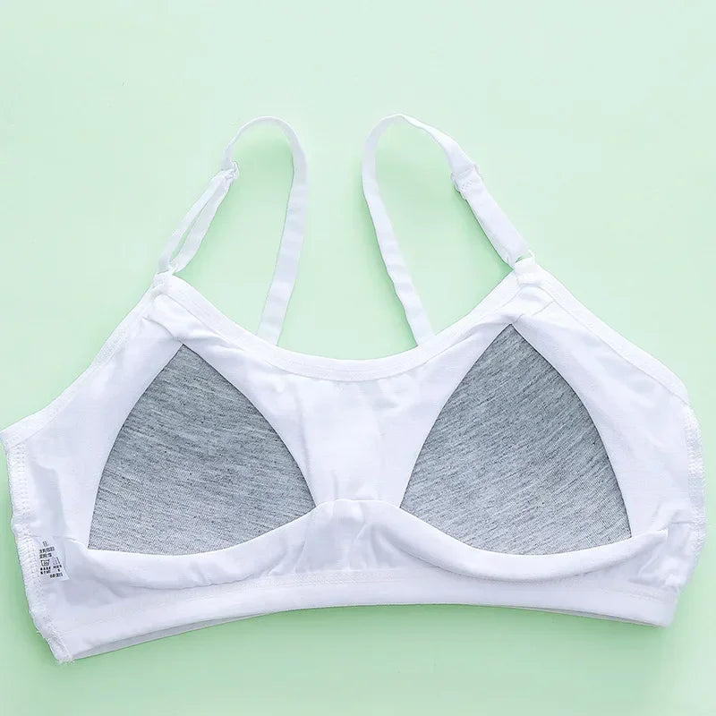 Bra for Girls Underwear Lingerie Kids Teens Teenage Young Adolescente 7-15T Student Cotton Teen Girls Clothing - FigureVerse
