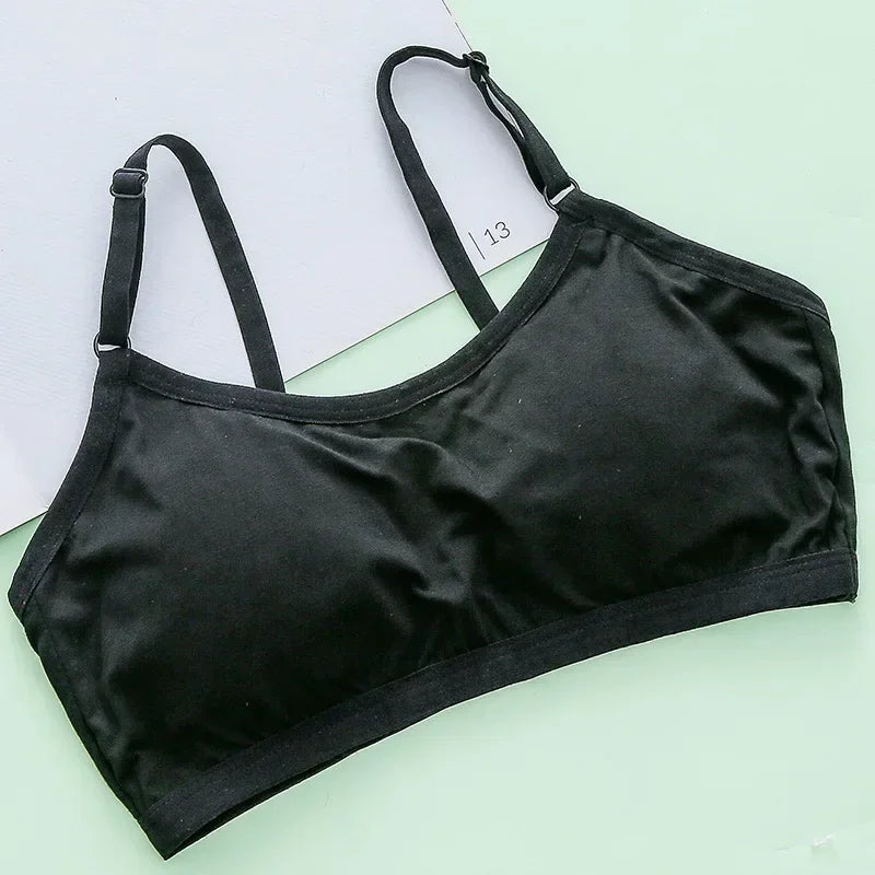 Bra for Girls Underwear Lingerie Kids Teens Teenage Young Adolescente 7-15T Student Cotton Teen Girls Clothing - FigureVerse