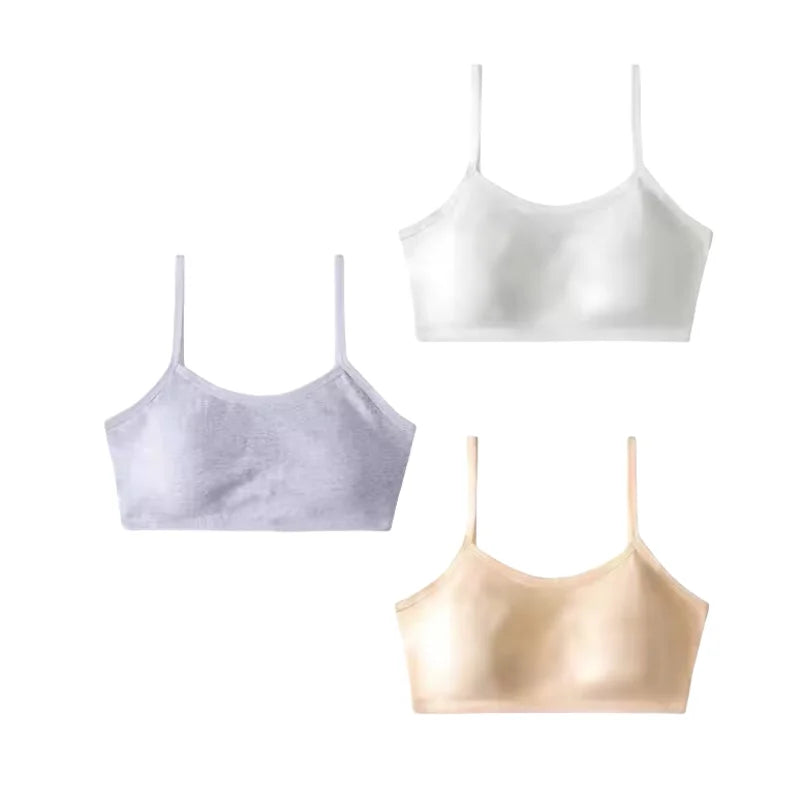 Bra for Girls Underwear Lingerie Kids Teens Teenage Young Adolescente 7-15T Student Cotton Teen Girls Clothing - FigureVerse