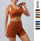Breathable Seamless Yoga Set: Quick-Dry 2-Piece Workout Outfit - FigureVerse