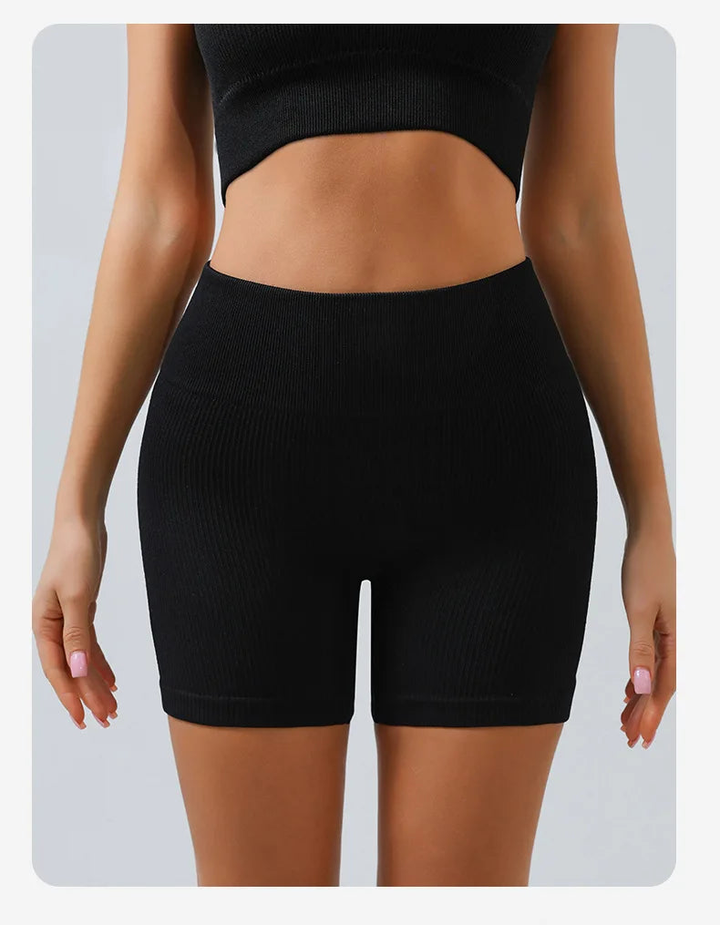 Breathable Seamless Yoga Set: Quick-Dry 2-Piece Workout Outfit - FigureVerse