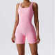 Breathable Women's Seamless Yoga Top - Quick Dry Acetate Knit - FigureVerse