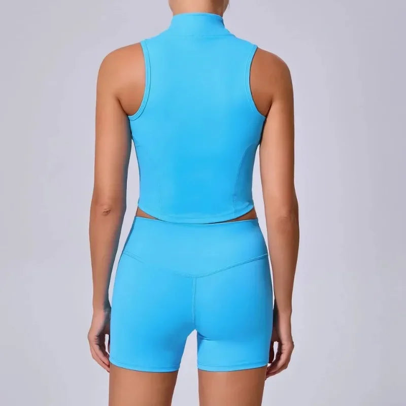 DAILOU Women's Seamless Yoga Set - Breathable & Quick Dry - FigureVerse