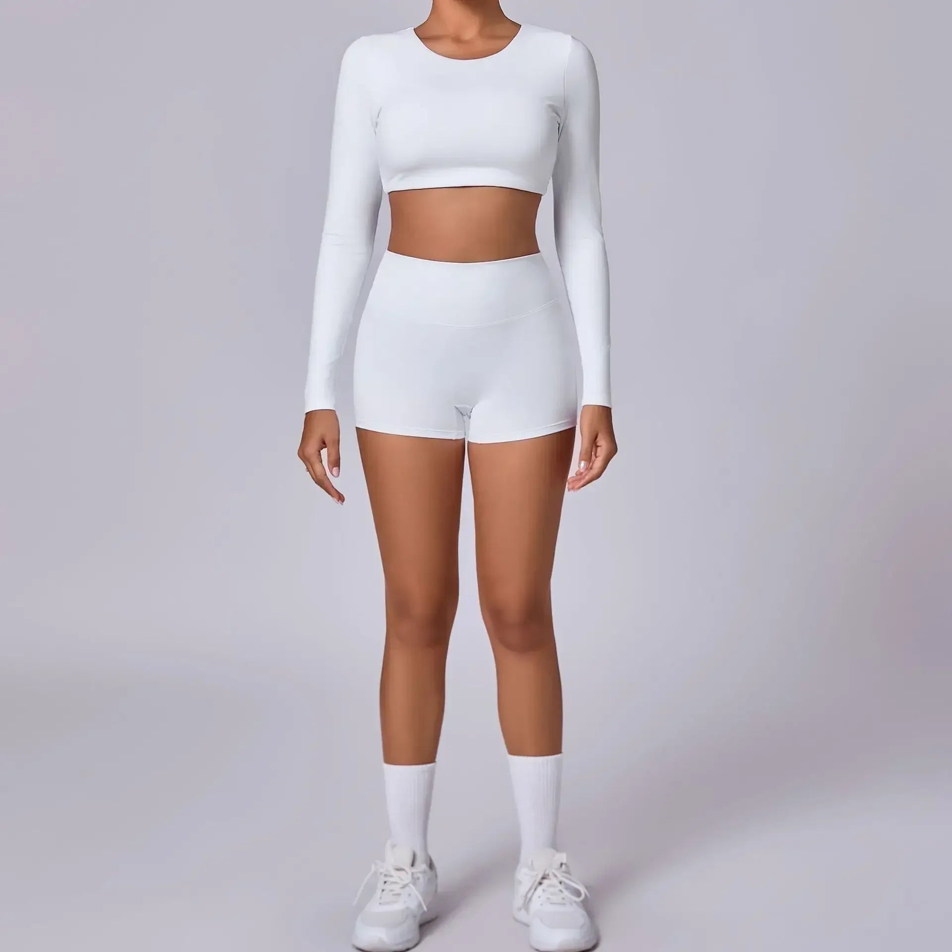 EcoFit Women's Quick-Dry Yoga Set: Breathable & Seamless - FigureVerse