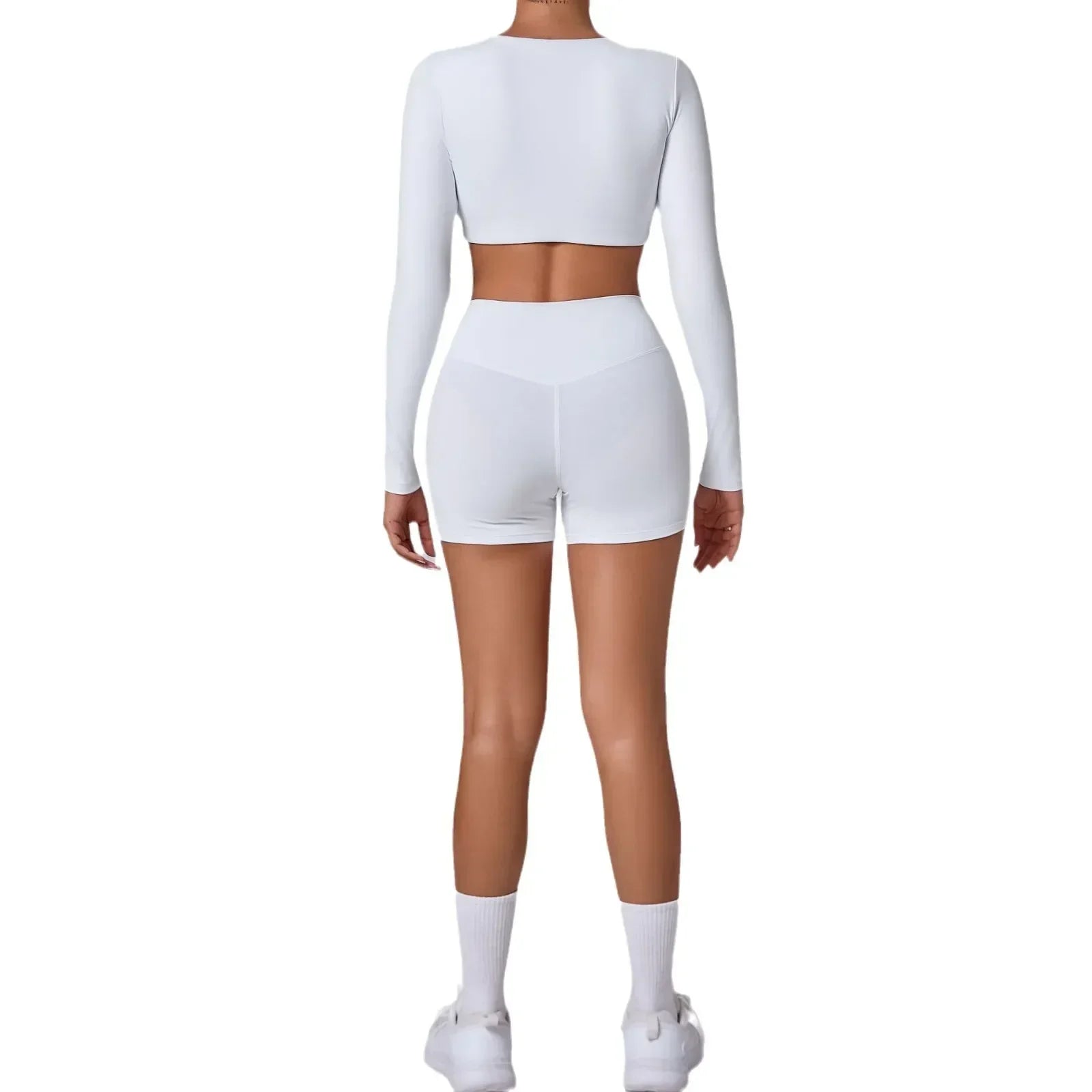 EcoFit Women's Quick-Dry Yoga Set: Breathable & Seamless - FigureVerse