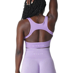 NVGTN Eclipse Seamless Fitness Bra - Breathable Nylon Support