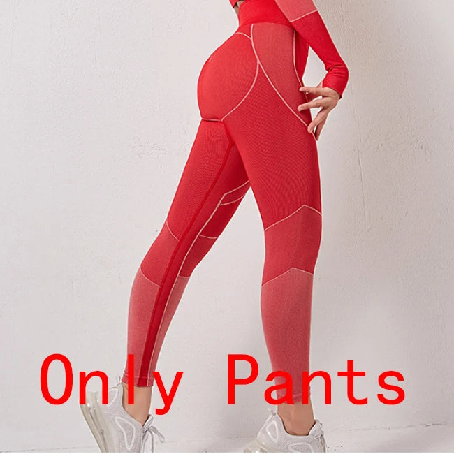 Opdamyi Women's Quick-Dry Geometric Yoga Set - FigureVerse