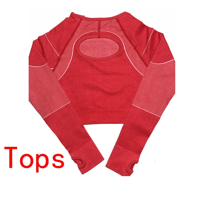 Opdamyi Women's Quick-Dry Geometric Yoga Set - FigureVerse