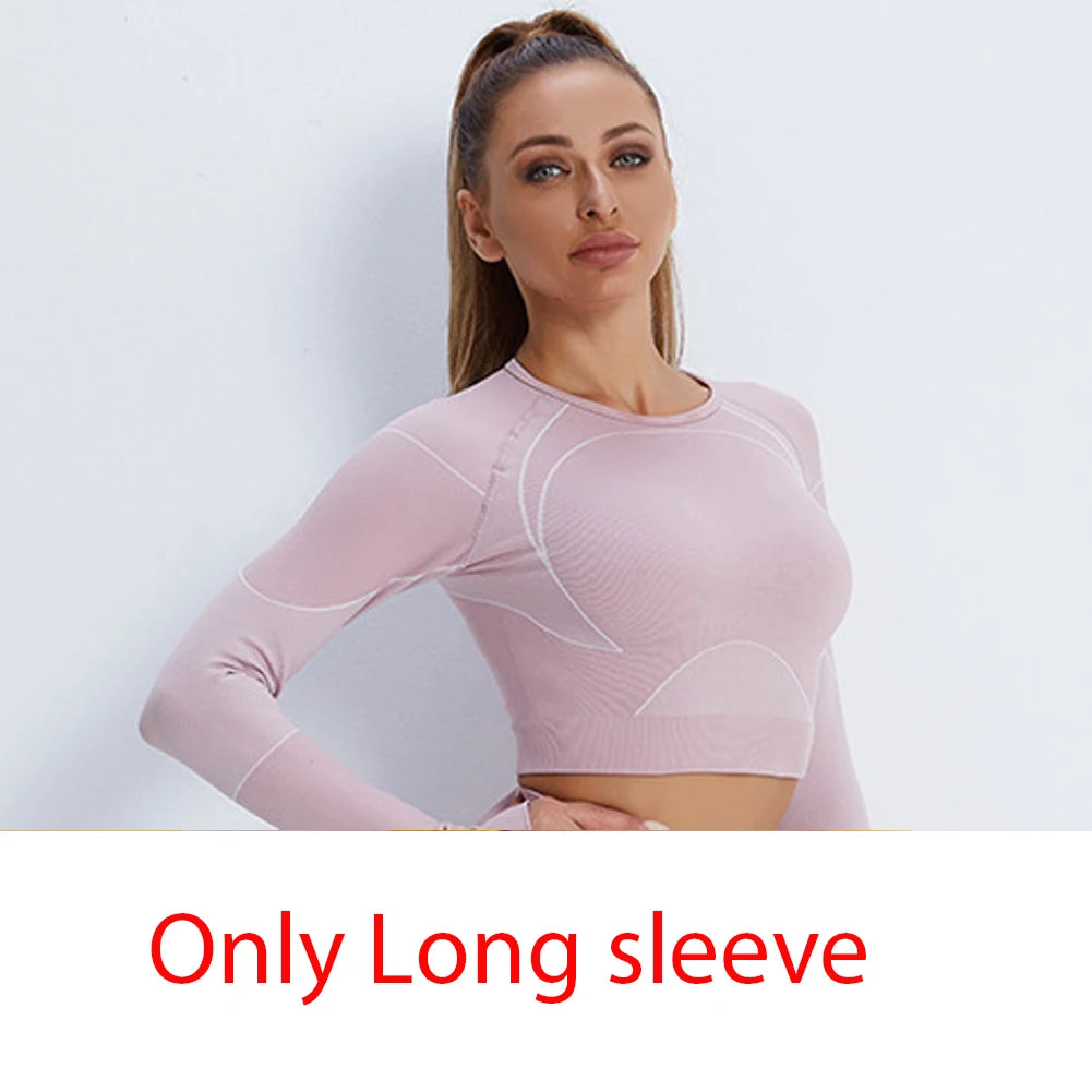 Opdamyi Women's Quick-Dry Geometric Yoga Set - FigureVerse