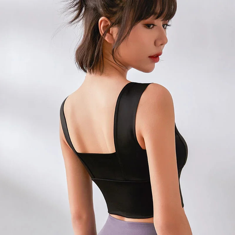 Quick-Dry Yoga Ankle Pants by Yunyiwa - Polyester Performance - FigureVerse