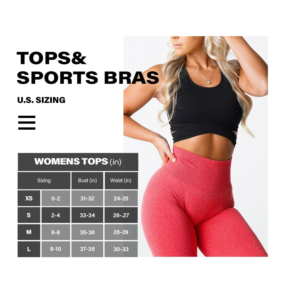 Sculpt Seamless Yoga Bra Top - Breathable Crisscross Design - FigureVerse