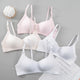 Selfless Mother Girls' Plaid Cotton-Acrylic Training Bra - FigureVerse