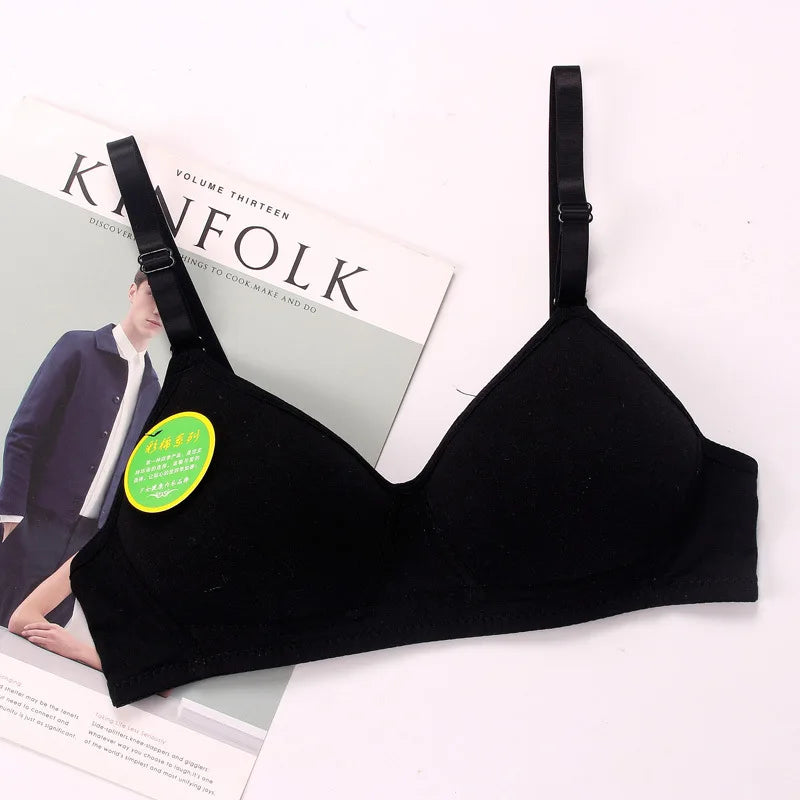 Teenage Girl Underwear Puberty Young Girls Small Bras Children Teens Training Bra for Kids Teenagers Lingerie - FigureVerse