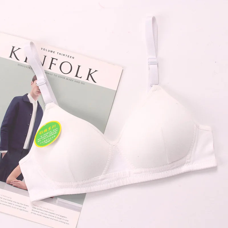 Teenage Girl Underwear Puberty Young Girls Small Bras Children Teens Training Bra for Kids Teenagers Lingerie - FigureVerse