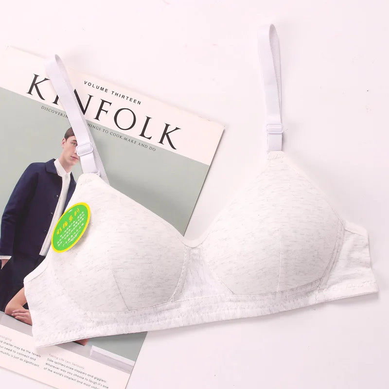 Teenage Girl Underwear Puberty Young Girls Small Bras Children Teens Training Bra for Kids Teenagers Lingerie - FigureVerse