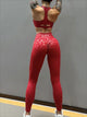 Turtleslow Breathable Leopard Yoga Set - Quick Dry & Seamless - FigureVerse