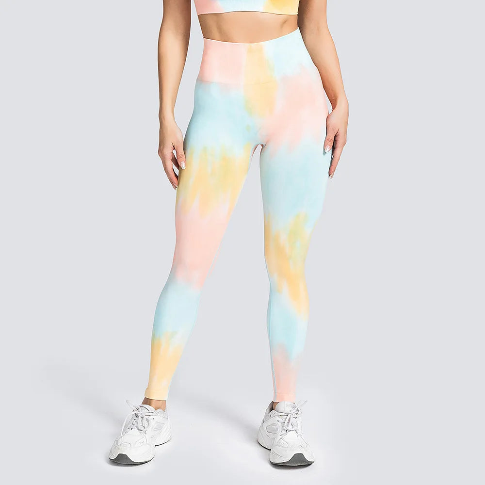 Women's Geometric Yoga Set - Quick Dry, Eco-Friendly Spandex - FigureVerse